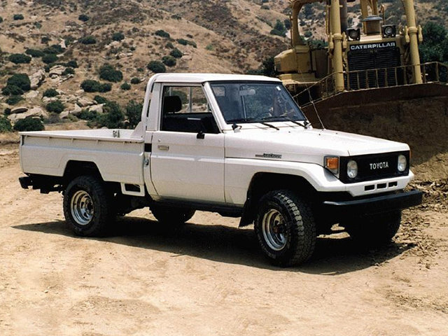 Toyota Land Cruiser (BJ75, FZJ75, HJ75, HZJ75, PZJ75) 8 поколение, пикап (08.1987 - 01.1995)
